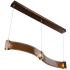 Bronze Granite Glass with Oil Rubbed Bronze Finish